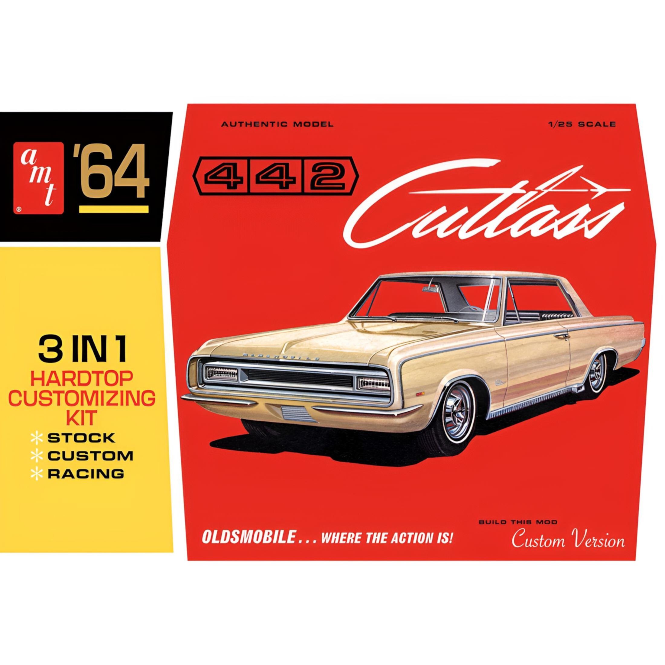 AMT 1/25 1964 Olds Cutlass 442 Hardtop, AMT1066 AMT