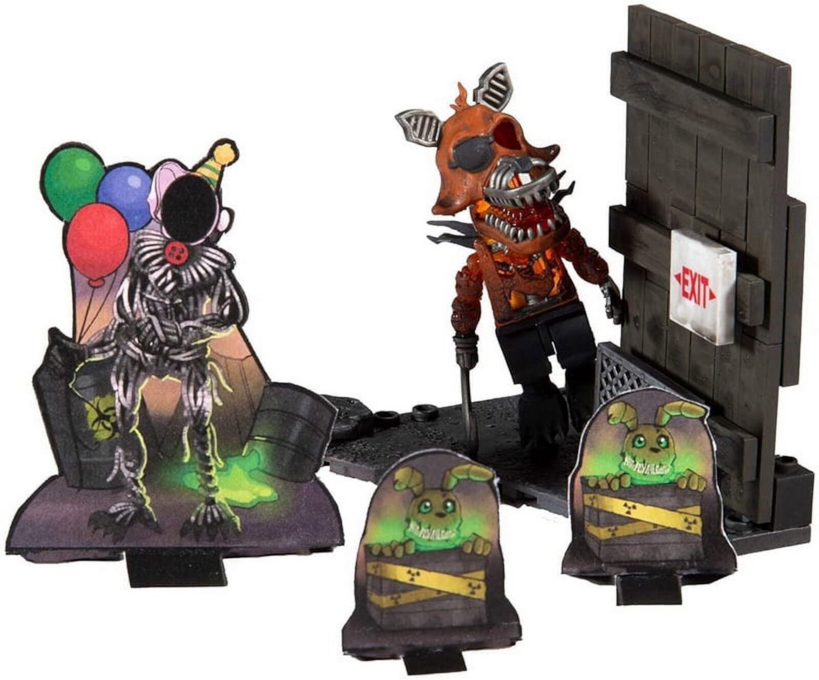 Five Nights at Freddy's Micro Construction Set | Corn Maze McFarlane Toys