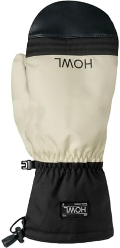 HOWL Team Mitt Snow Sports Mittens | Over-Cuff Design Snowboarding Gloves, Ski Gloves with Hyperloft Insulation | Waterproof, Warm, & Durable | All-Level, All-Weather Gloves Howl