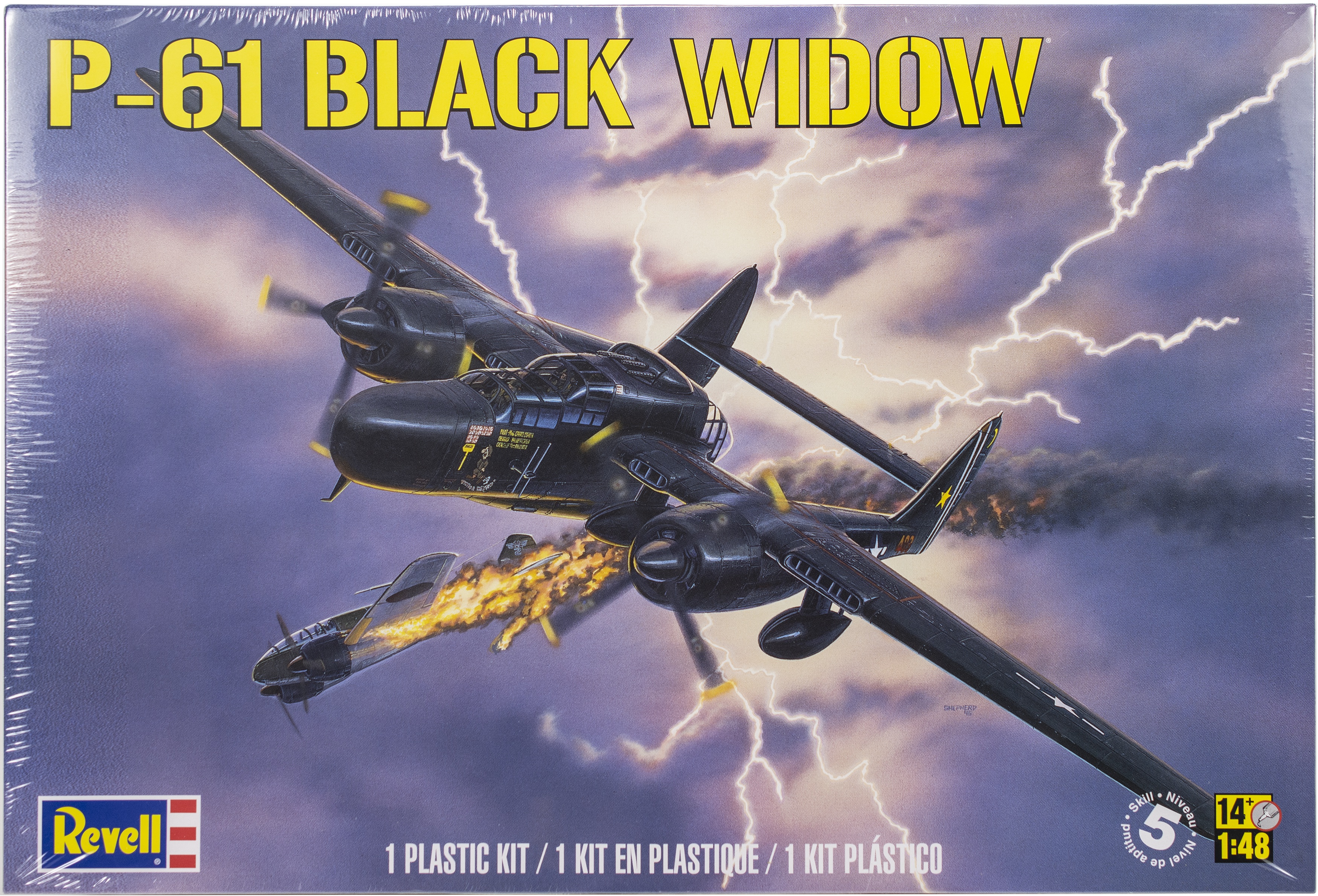 Plastic Model Kit-P-61 Black Widow 1:48 Revell