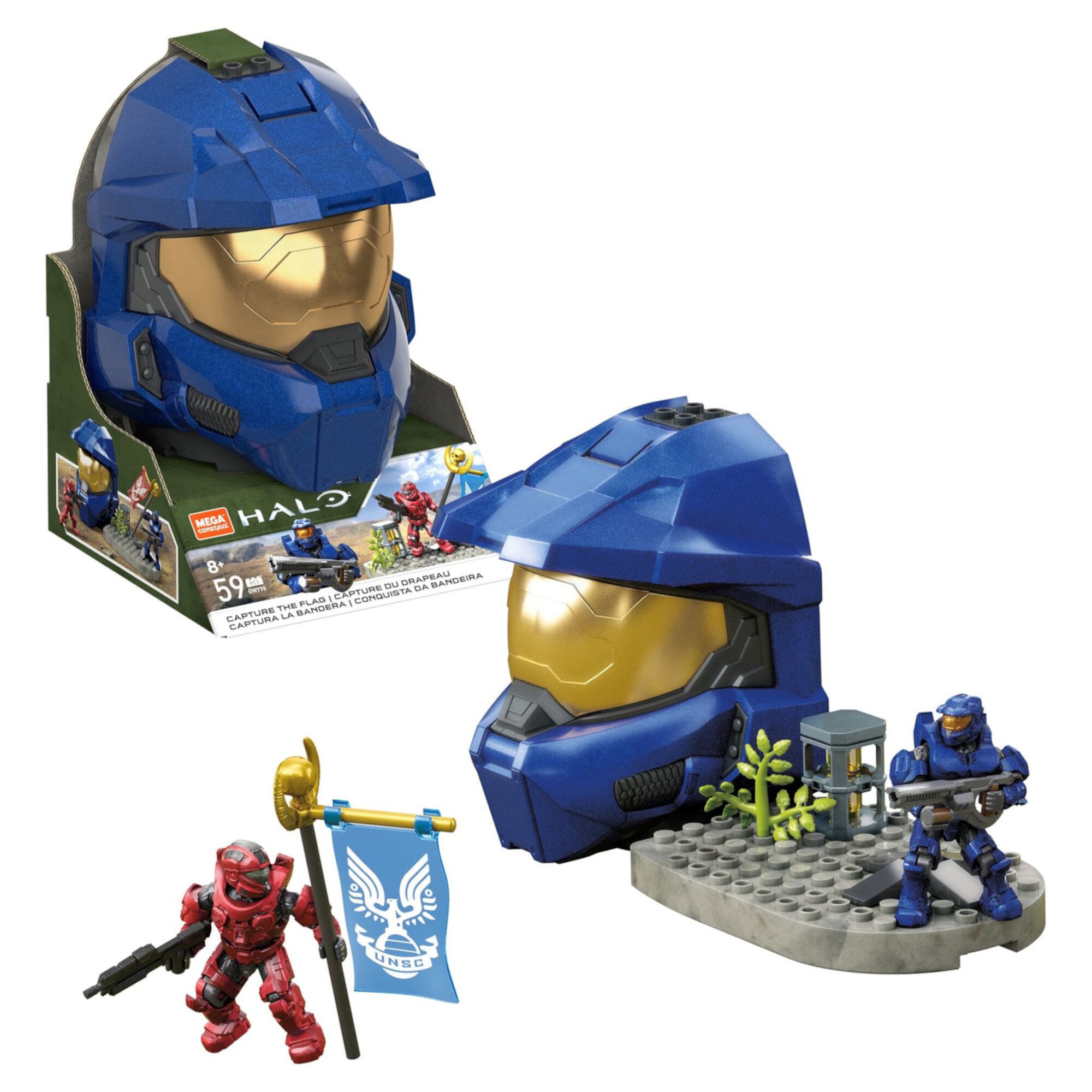 Mega Construx Halo Capture The Flag Construction Set, Building Toys For Kids Mega Bloks