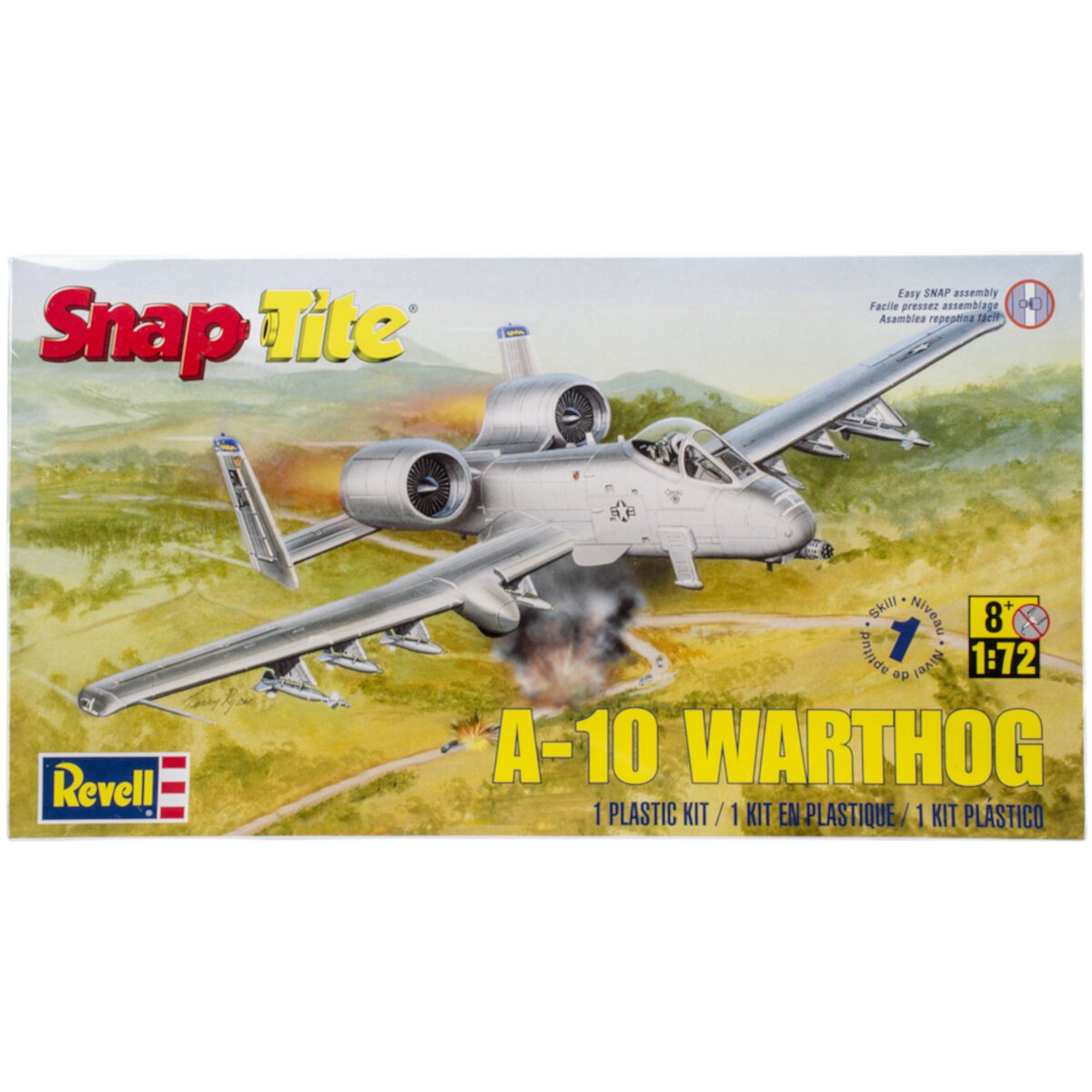 SnapTite Plastic Model Kit-A-10 Warthog Desktop 1:72 Revell