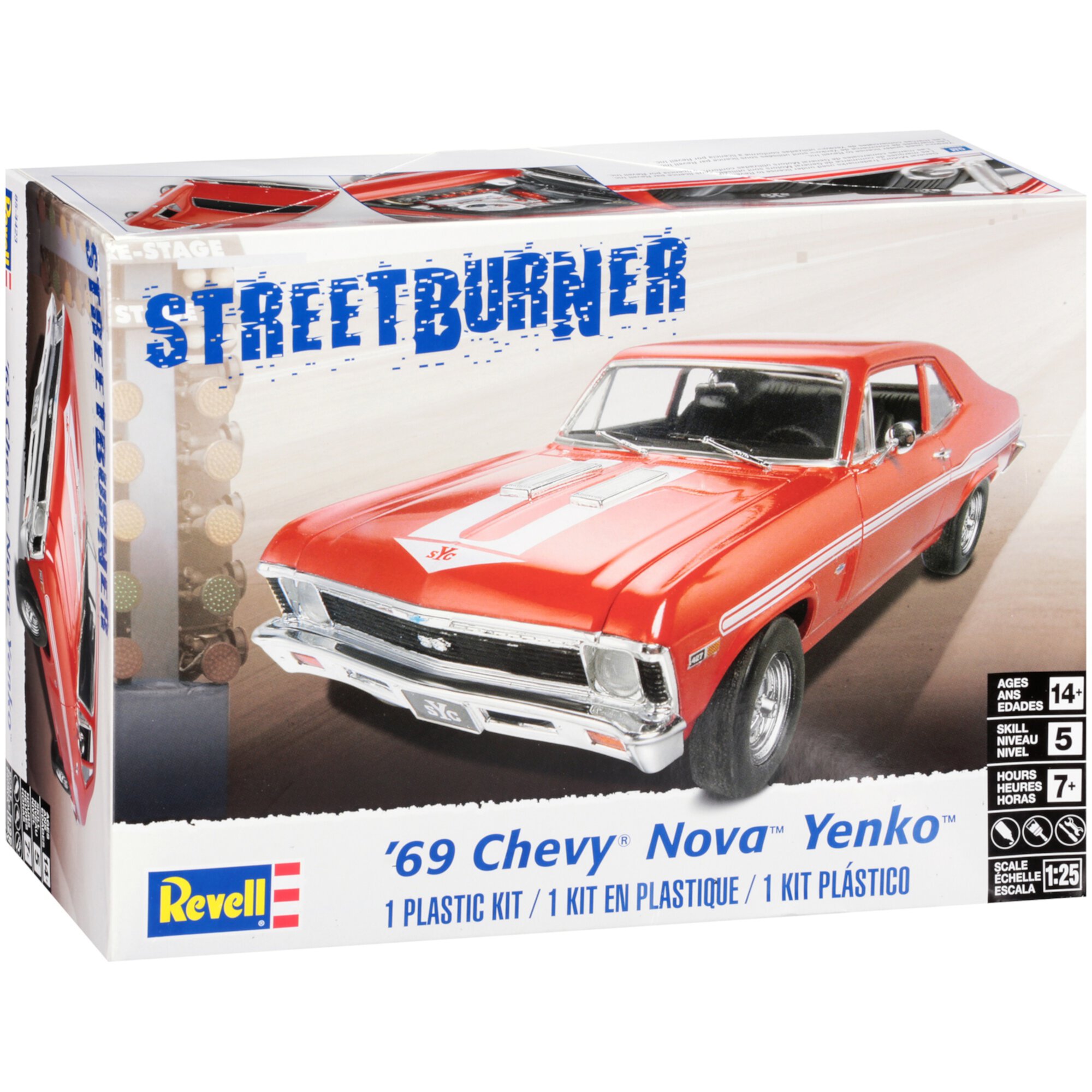 Revell® Streetburner '69 Chevy® Nova™ Yenko™ Model Kit 111 pc Box Revell