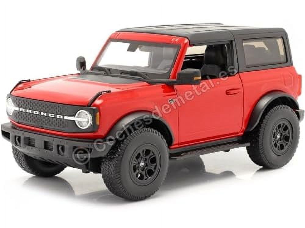 Maisto 1:18 Scale Special Edition 2021 Ford Bronco Wildtrak Diecast Car Play Vehicle Maisto