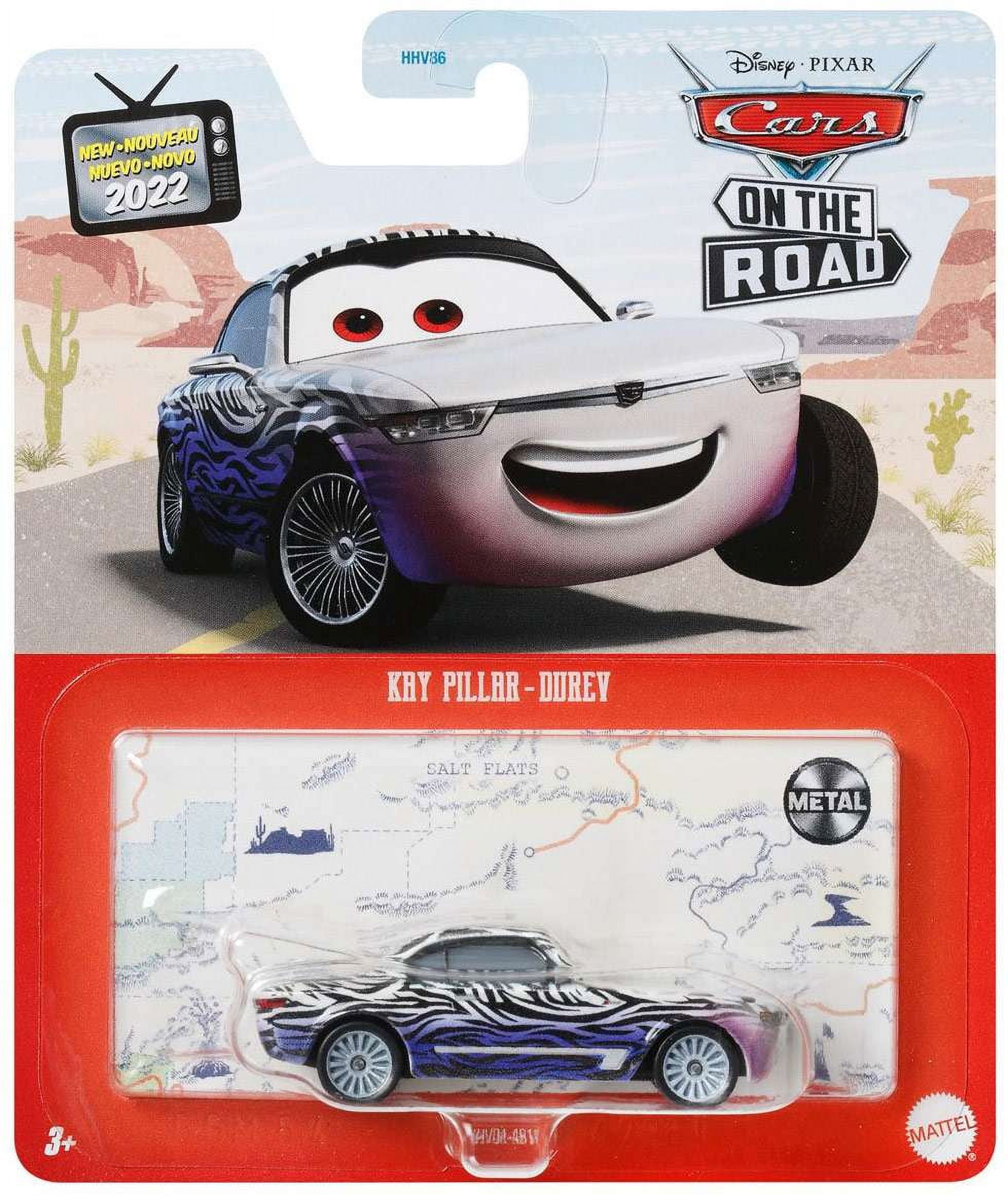 Disney Pixar Cars Character Cars - Kay Pillar - Durev Mattel