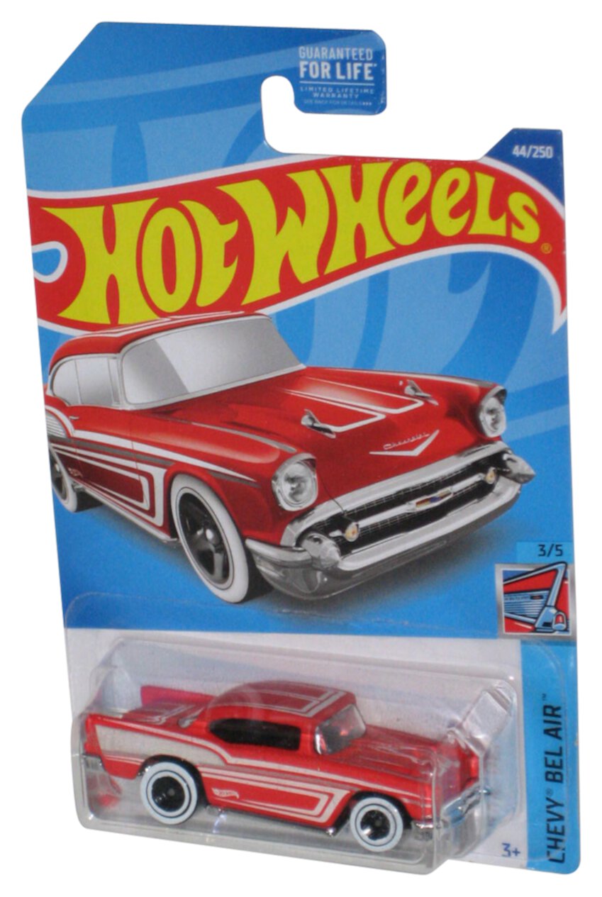 Hot Wheels Red '57 Chevy Bel Air 3/5 (2021) Mattel Toy Car 44/250 Mattel