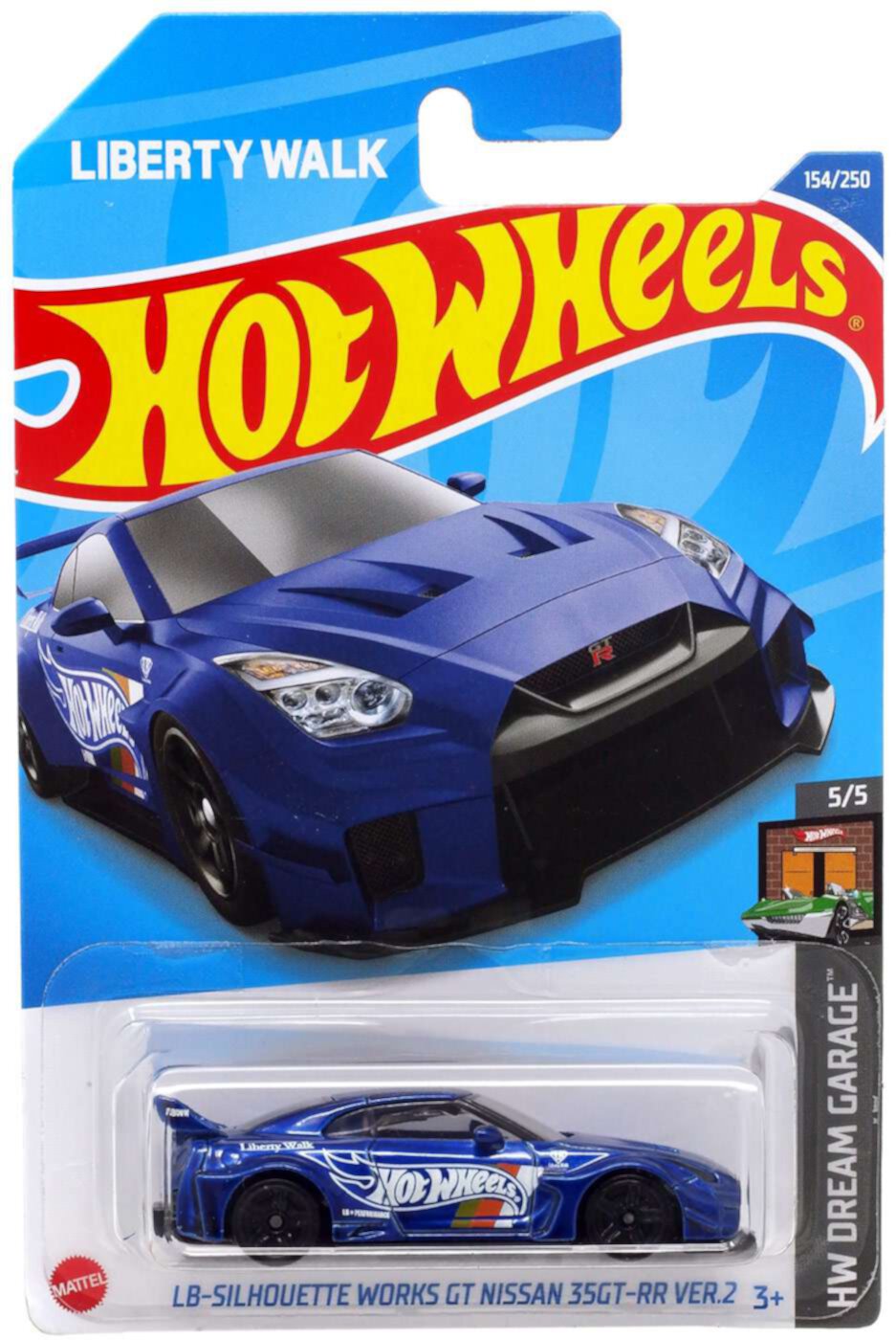 Hot Wheels HW Dream Garage LB-Silhouette Works GT Nissan 35GT-RR Ver.2 Diecast Car Mattel