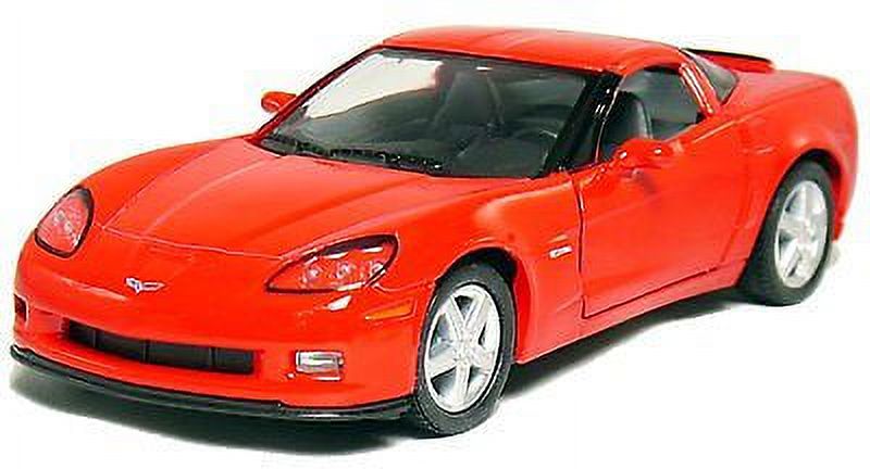 5" Kinsmart 2007 Chevrolet Corvette Z06 Diecast Model Toy Car 1:36 Chevy RED KiNSMART