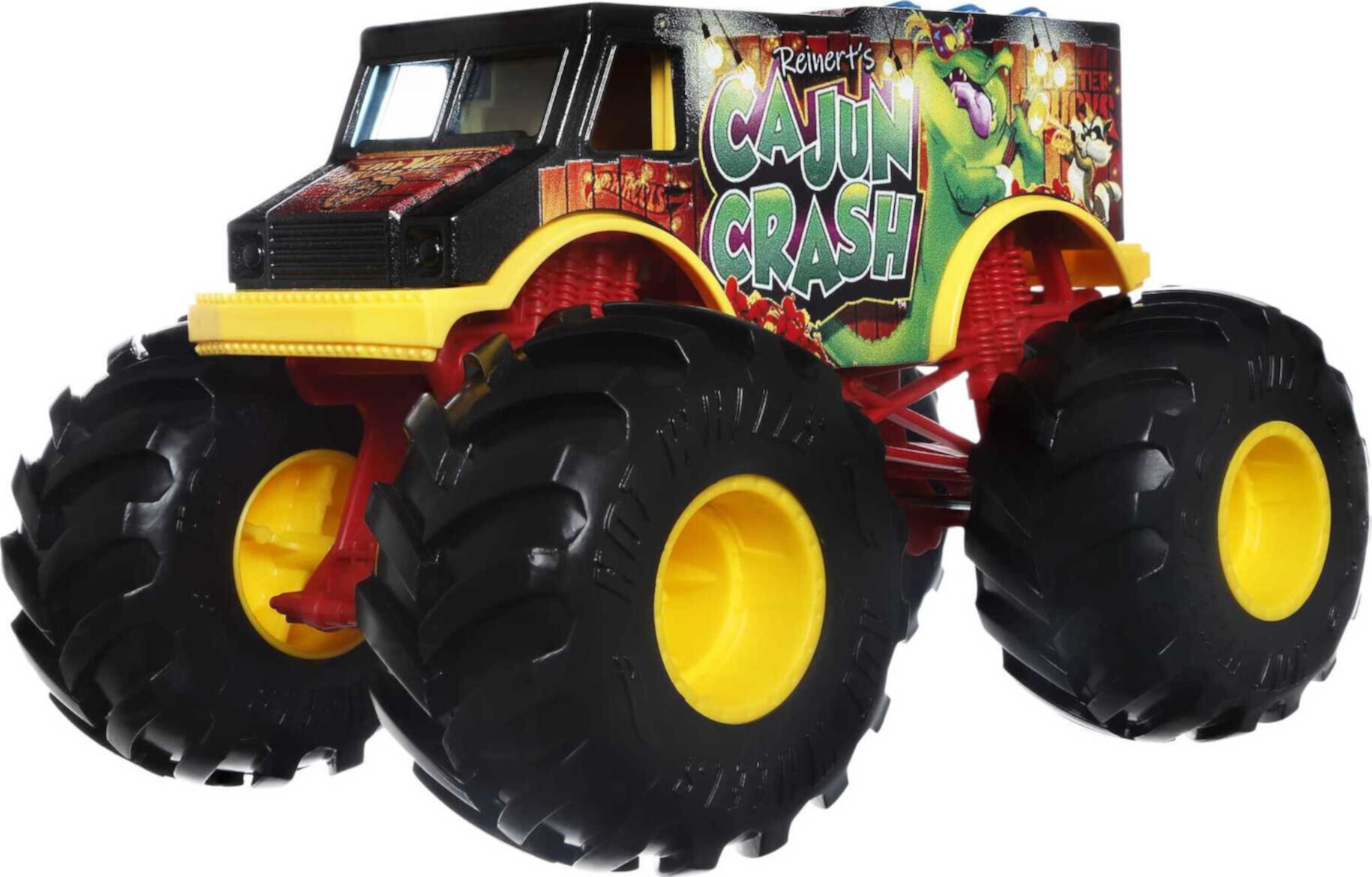 Hot Wheels Monster Trucks 1:24 Scale Vehicles, Collectible Die-Cast Toy Trucks Hot Wheels