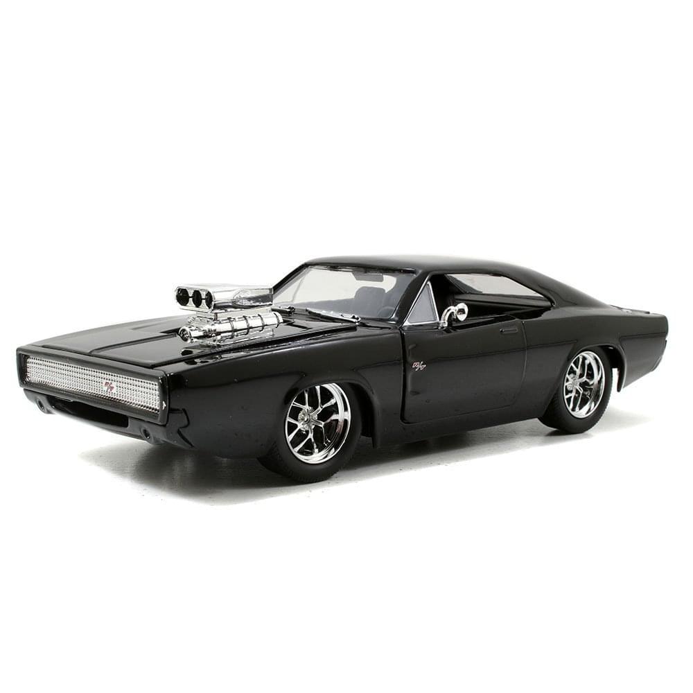 Jada Toys 1:24 Fast & Furious '70 Dodge Charger Street Play Vehicle Car Play Vehicle Fast and the Furious