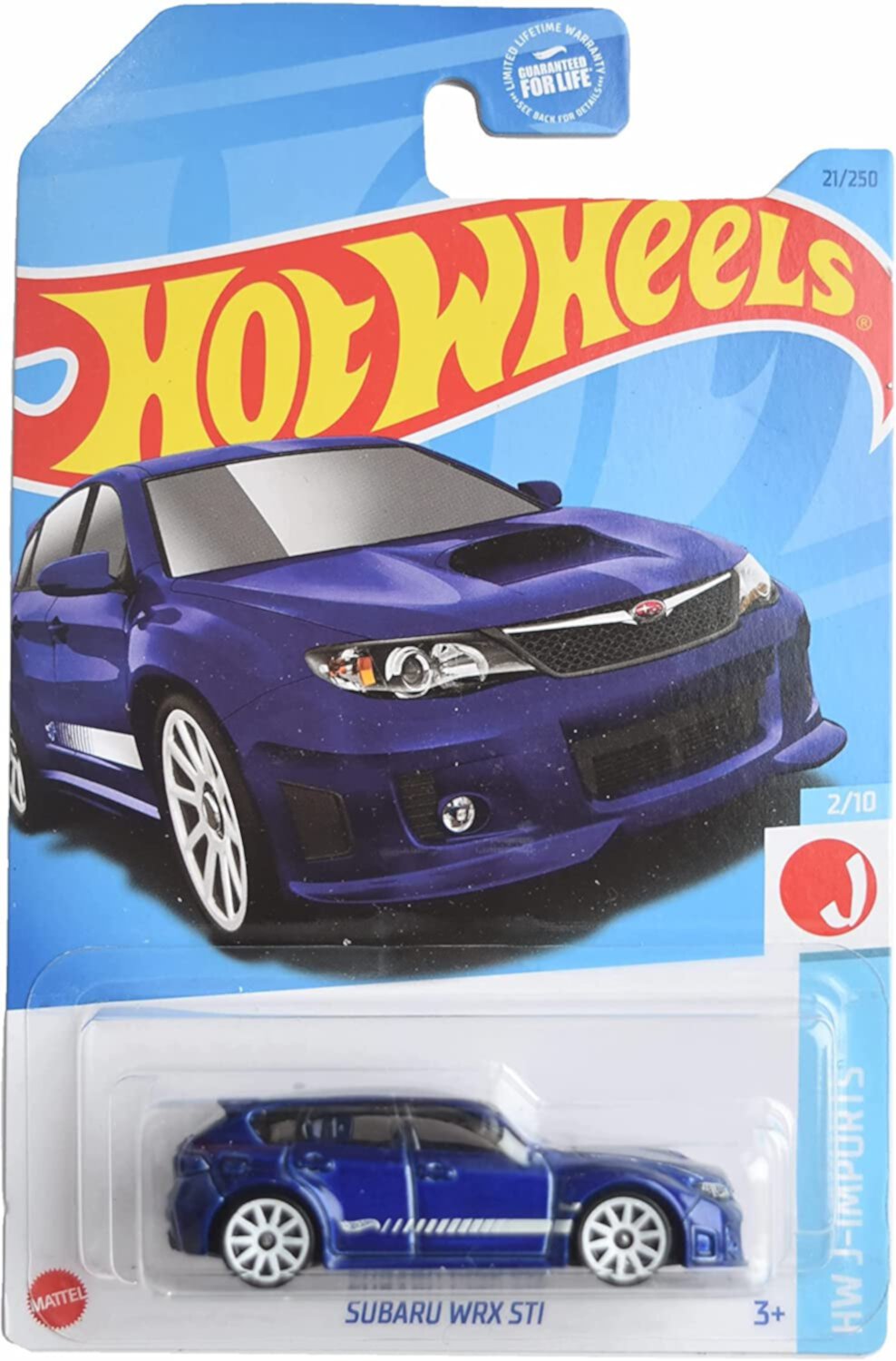 Hot Wheels Subaru WRX STI (Blue) 2023 HW J-Imports Hot Wheels