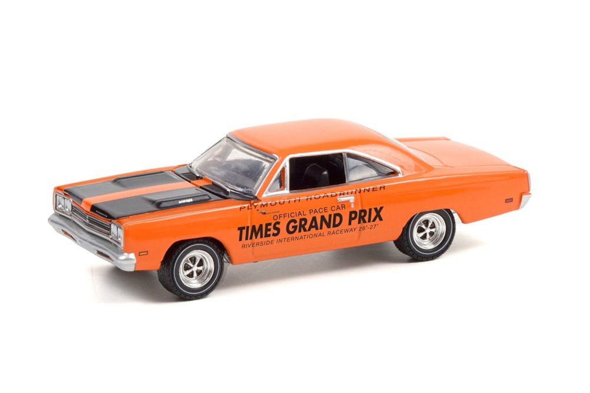 1969 Plymouth Road Runner, Orange - Greenlight 30273/48 - 1/64 scale Diecast Model Toy Car Greenlight