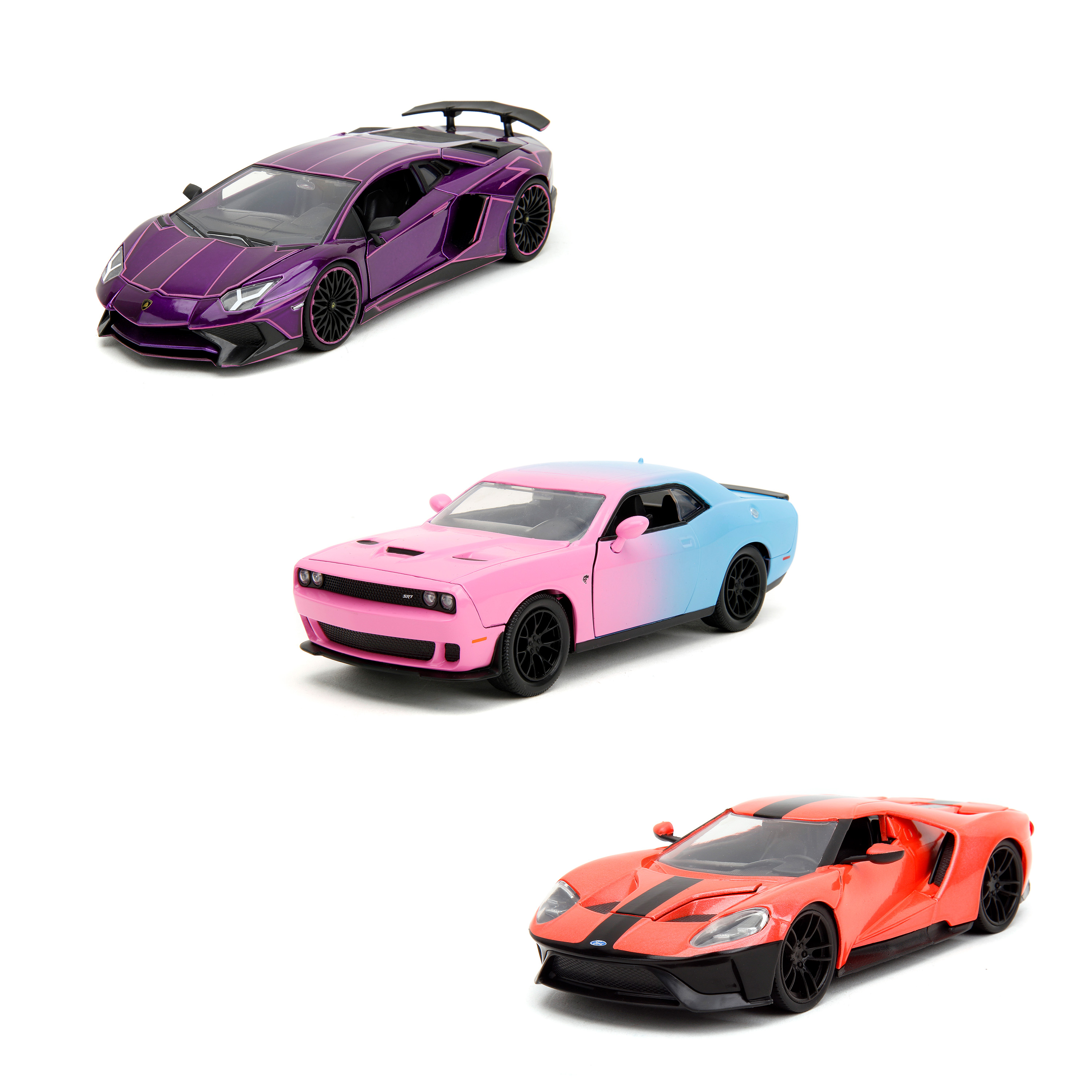 Jada Toys Pink Slips 1:24 Die Cast Car Assortment Model Vehicles(One Piece, Styles May Vary) JADA TOYS