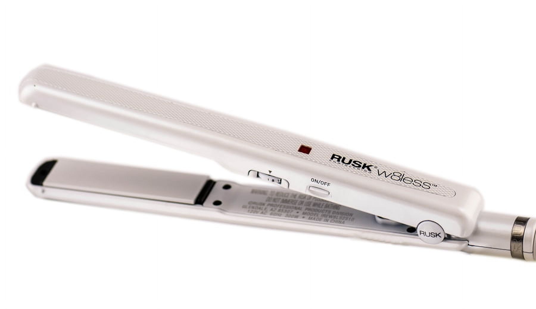 Rusk Engineering W8less Professional Ceramic and Tourmaline Straight Iron 1" Rusk