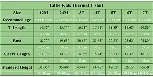 Little Boys Girls Thermal Tops Kids Winter Undershirt Stripe Turtleneck Fleece Baselayer Long Sleeve T Shirts JWWN