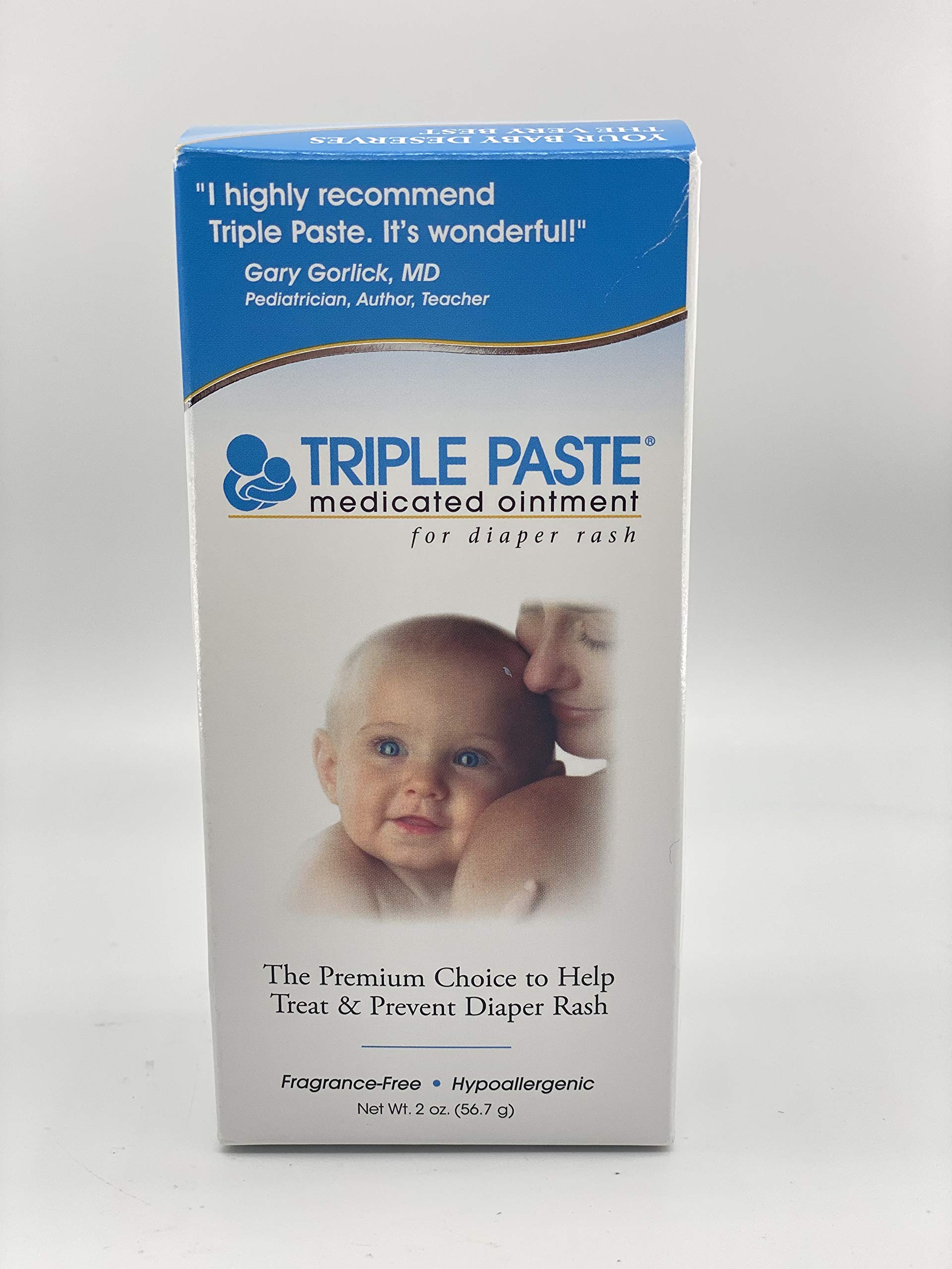 Triple Paste Diaper Rash Ointment - 2oz Triple Paste