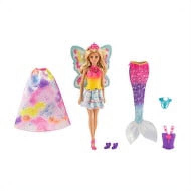 Barbie Dreamtopia Conjunto de Regalos de Vestir de Cala Arcoíris Barbie