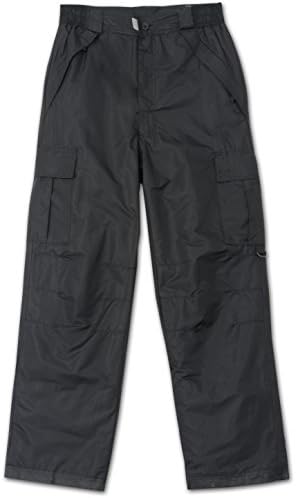 Pulse Men's Cargo Snowboard Pant (Black, S) Pulse