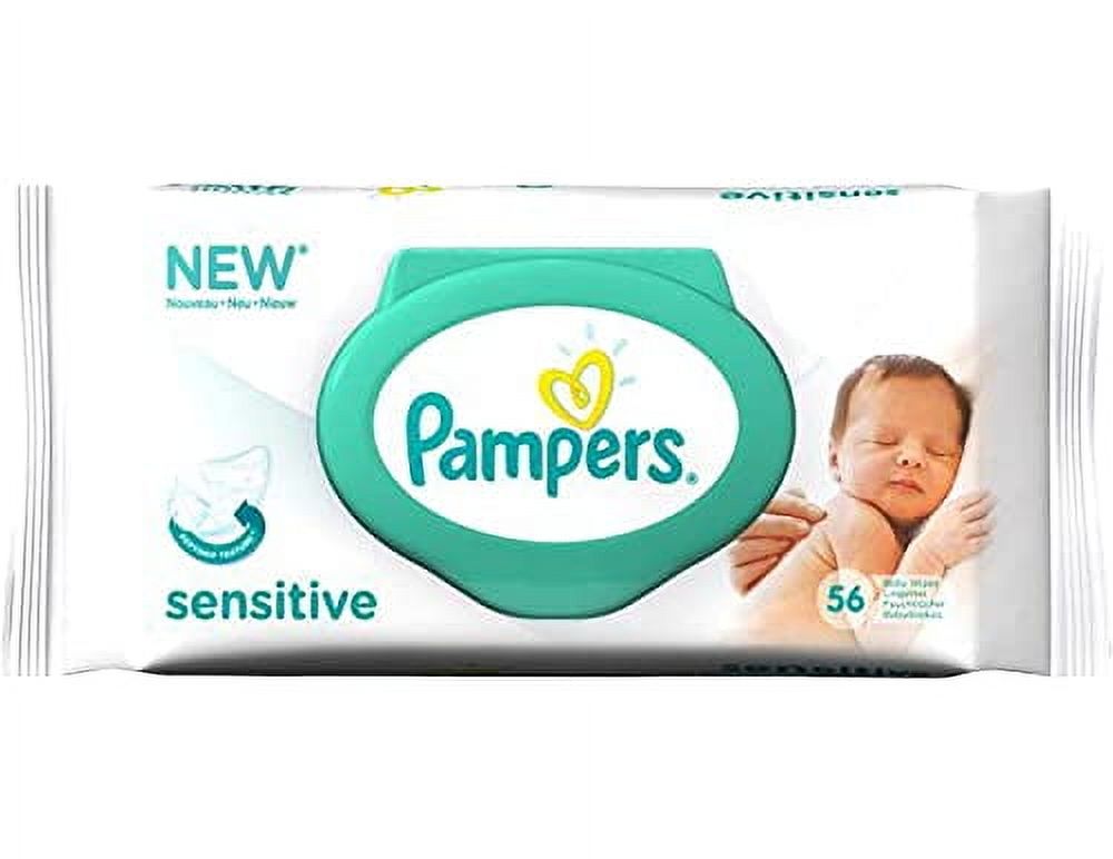 Pampers Baby Wipes Sensitive (Pack of 2) Pampers