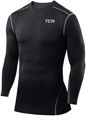 Мужская Базовая Майка TCA Long Sleeve Compression Shirt TCA