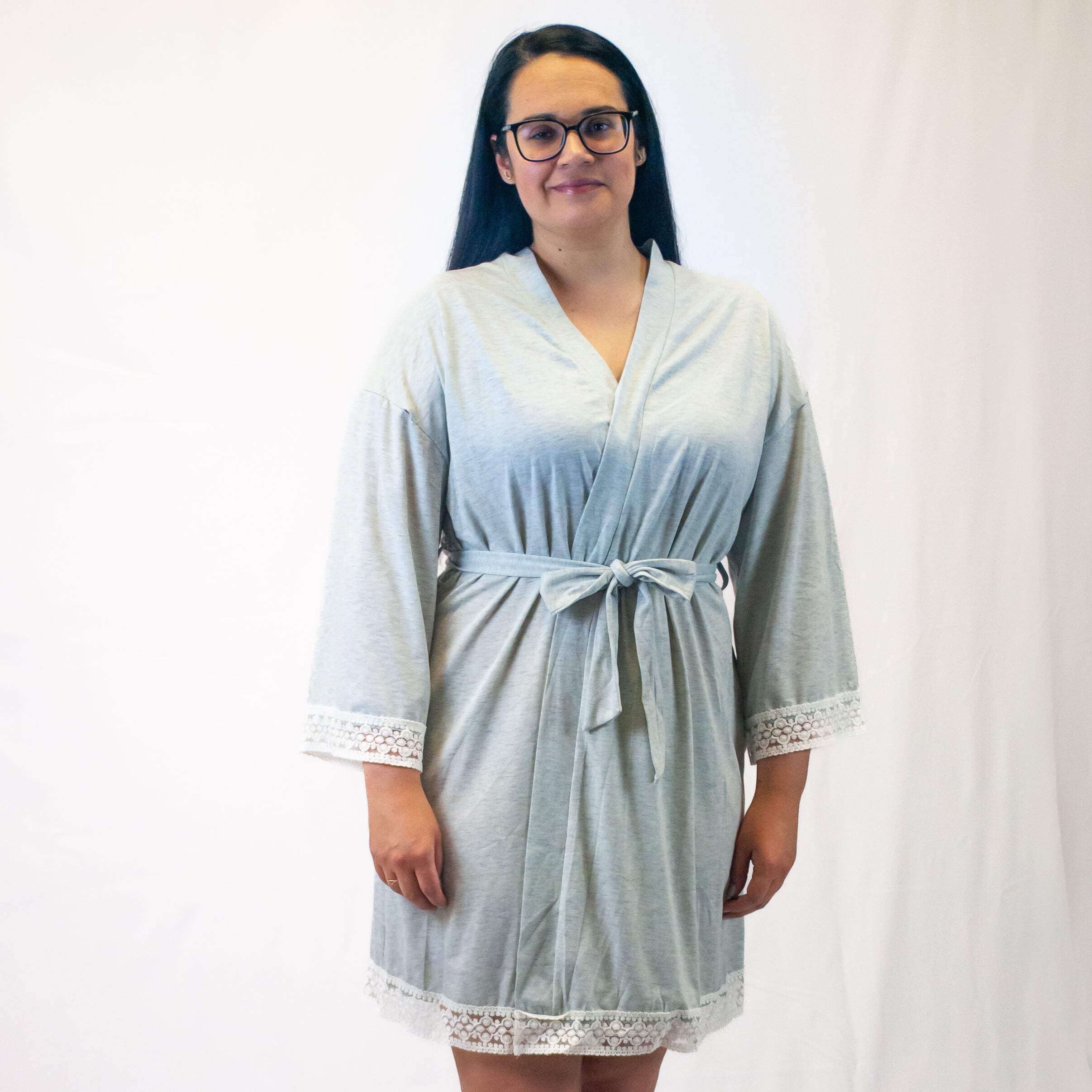 Maternity + Postpartum Robe Baby Boldly