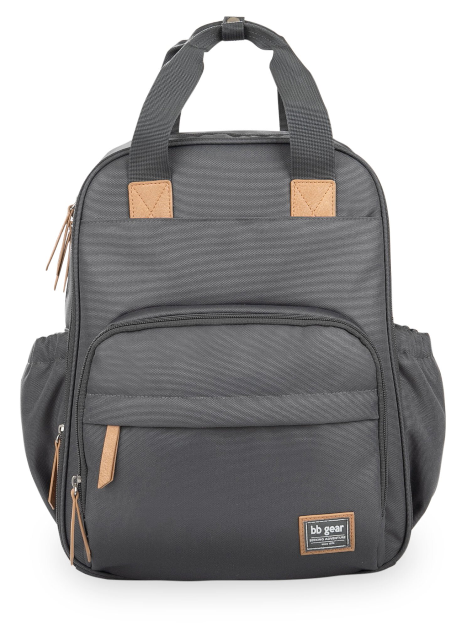 BB Gear by Baby Boom Back Pack Diaper Bag  - Grey Heather Baby Boom