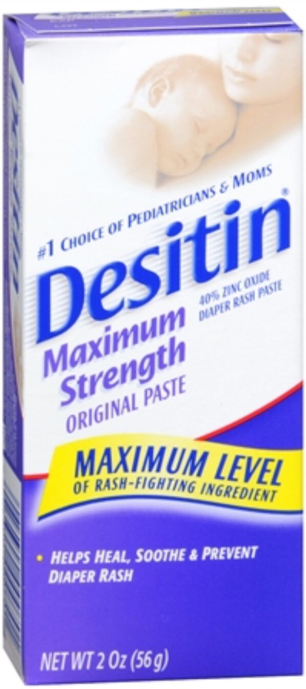 DESITIN Maximum Strength Original Paste 2 oz (Pack of 3) Desitin