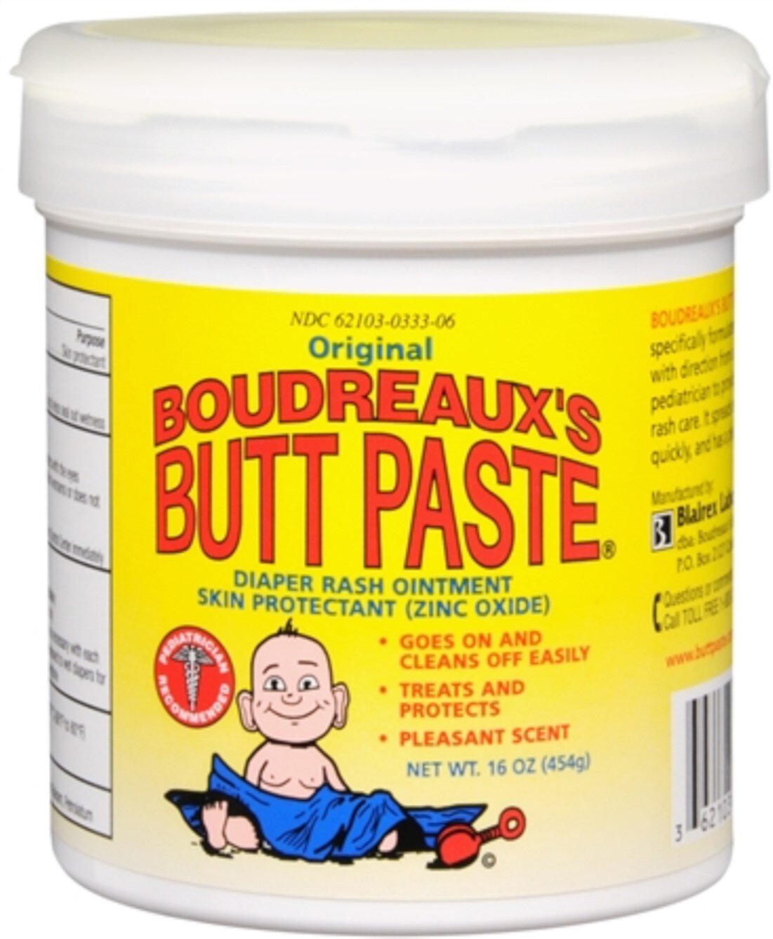 Boudreaux's Butt Paste 16 oz (Pack of 6) Boudreaux's Butt Paste