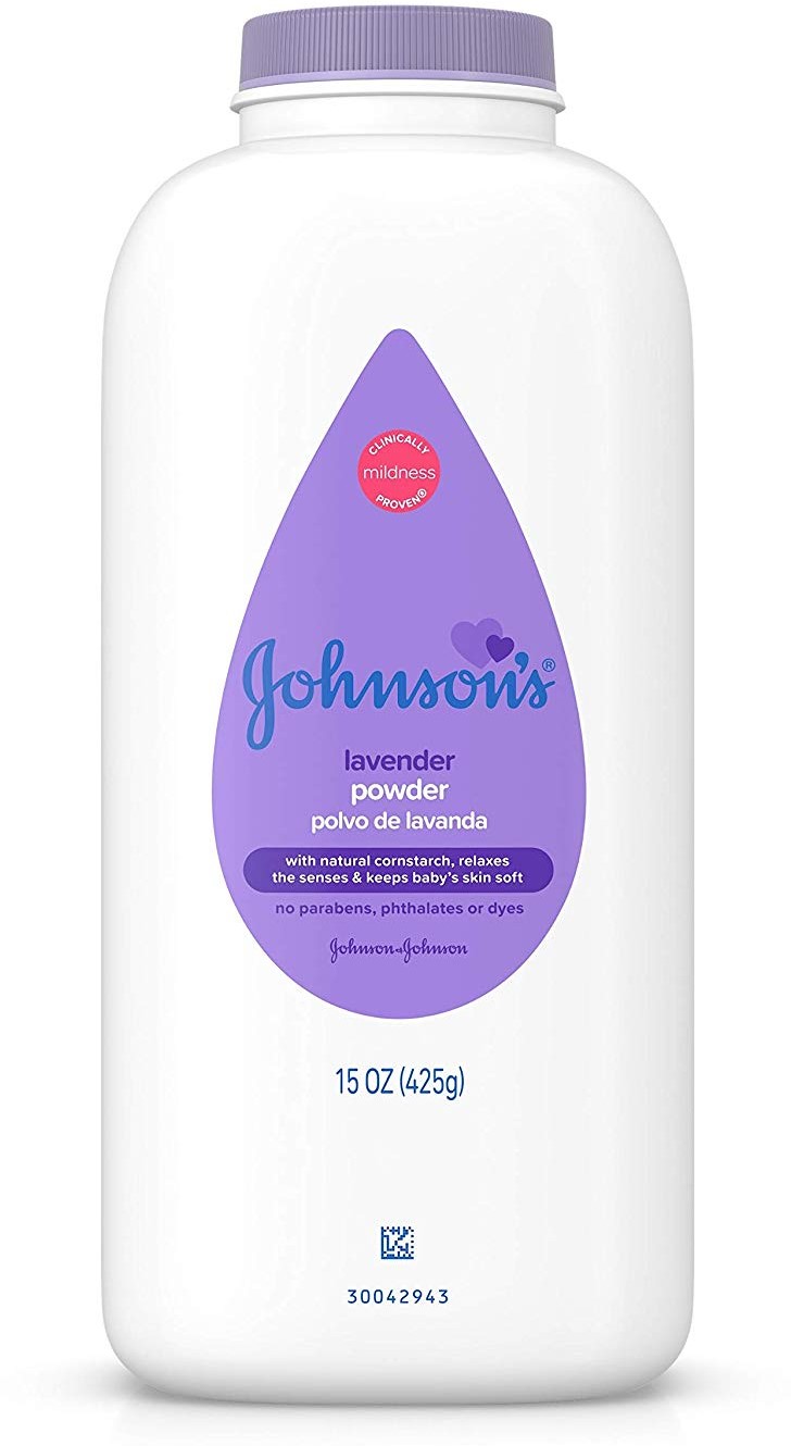 JOHNSON'S Baby Powder Calming Lavender 15 oz (Pack of 3) Johnson's