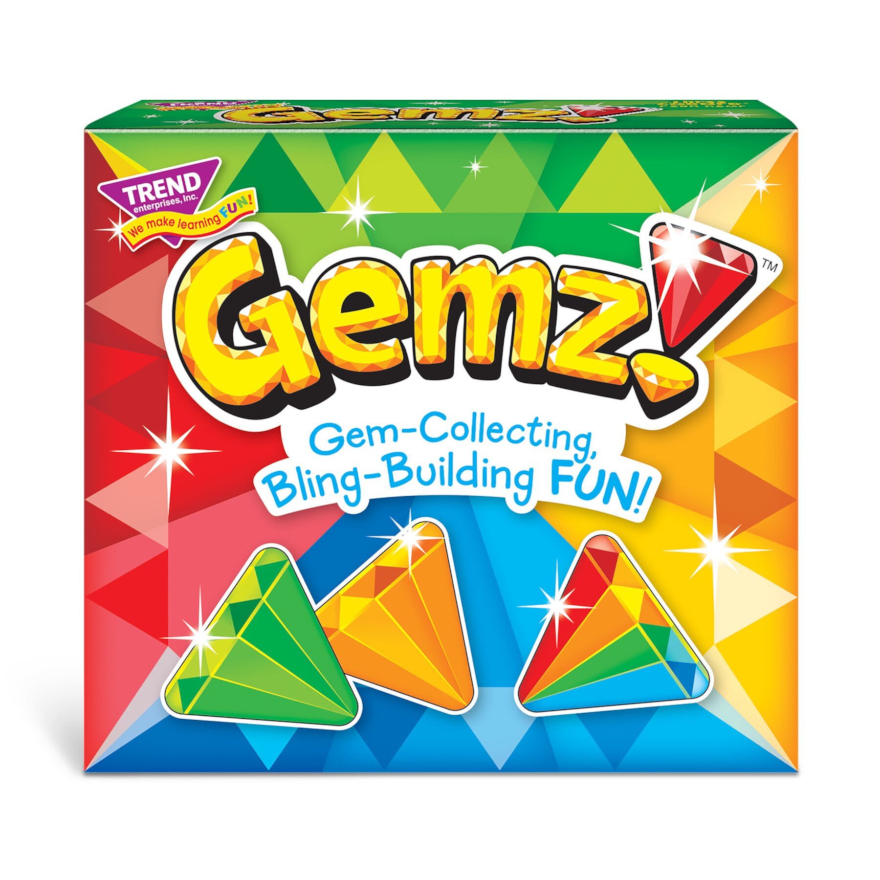 Gemz! Three Corner Card Game TREND