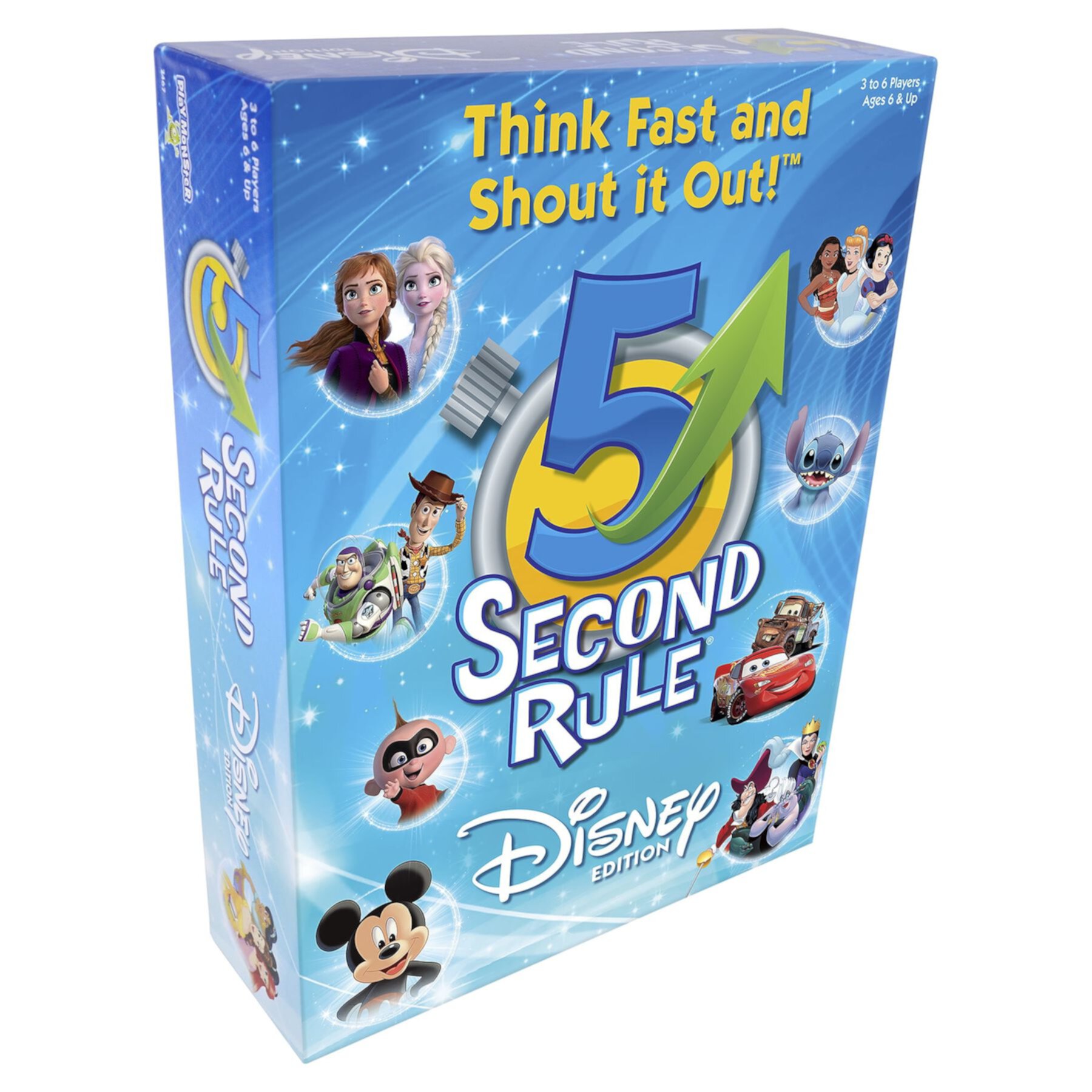 5 SECOND RULE DISNEY, KIDS GAME, FAMILY GAME PLAYMONSTER