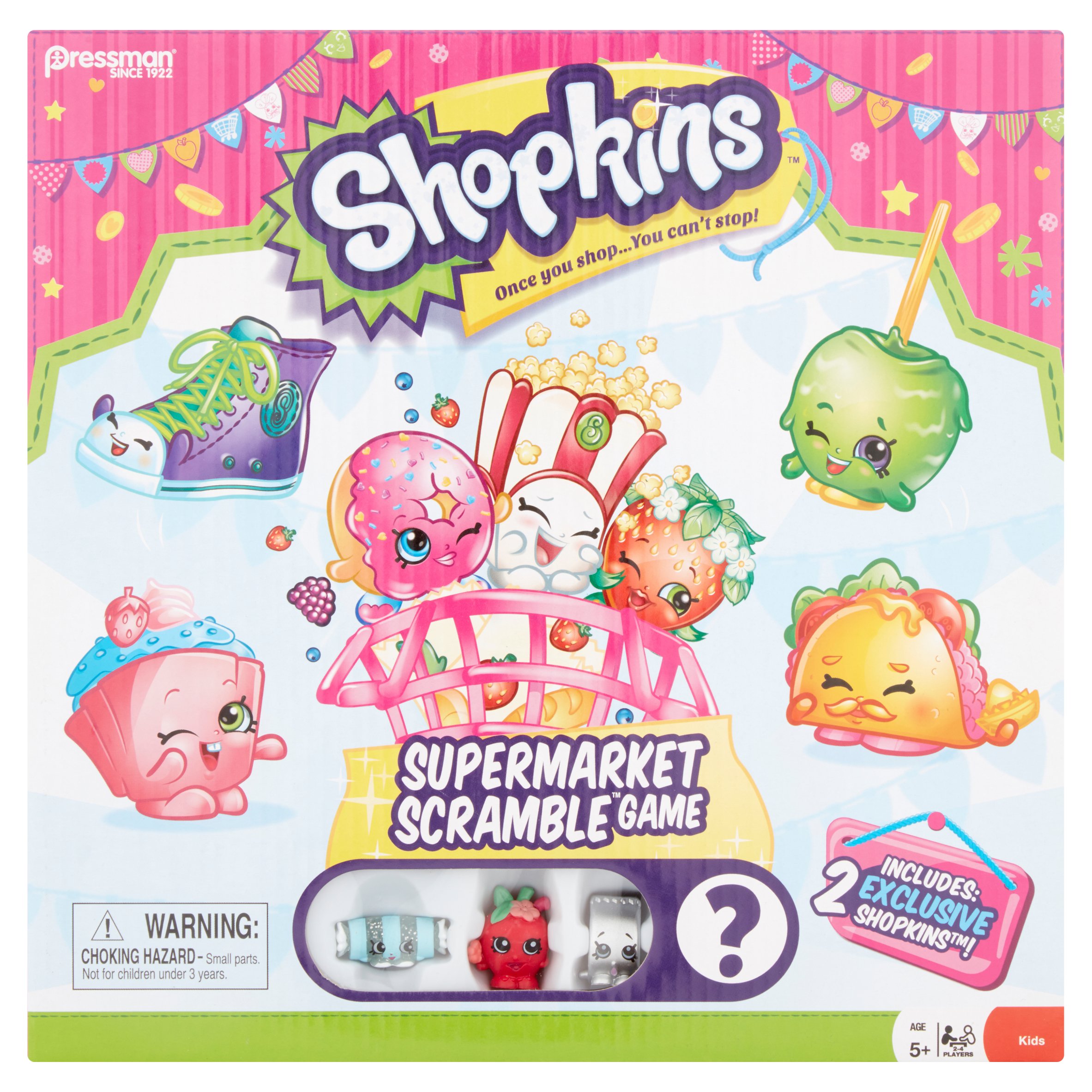 Pressman Toy Shopkins Supermarket Scramble Game Pressman Toys