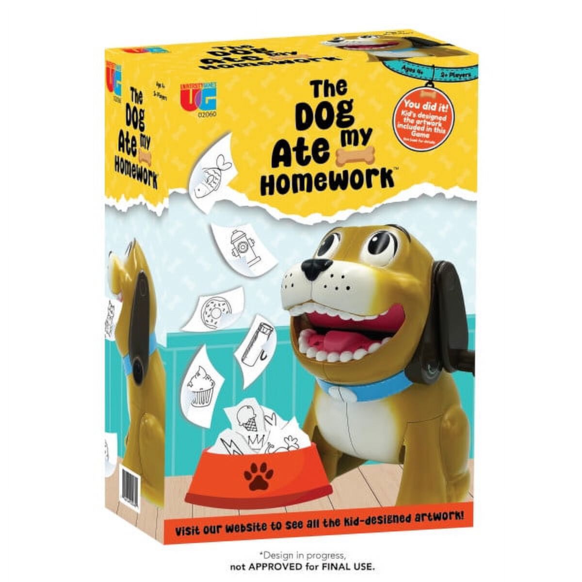 Dog Ate My Homework Game University Games