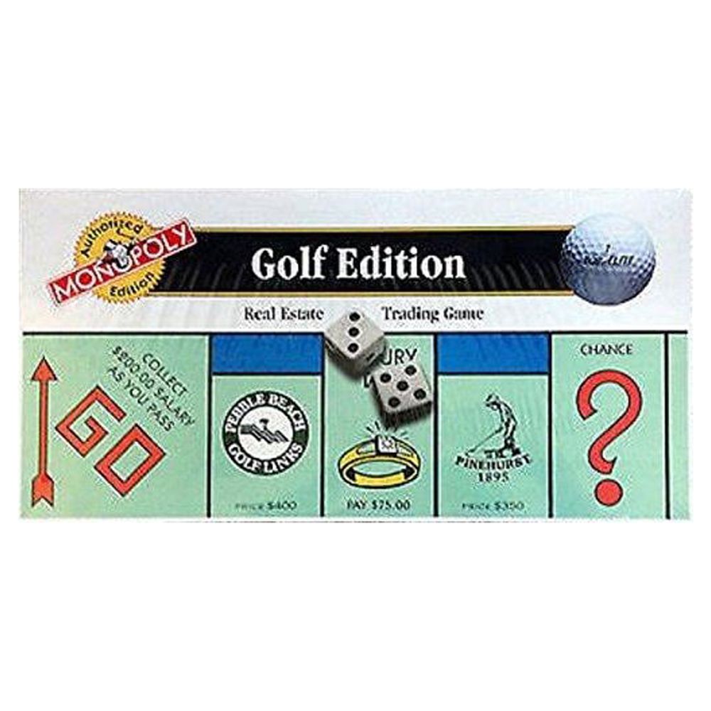 The GOLF EDITION of the MONOPOLY Game USAopoly