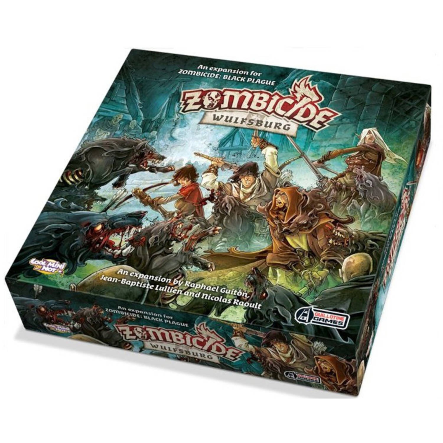 Zombicide: Black Plague Wulfsburg Expansion Board Game, by CMON CMON