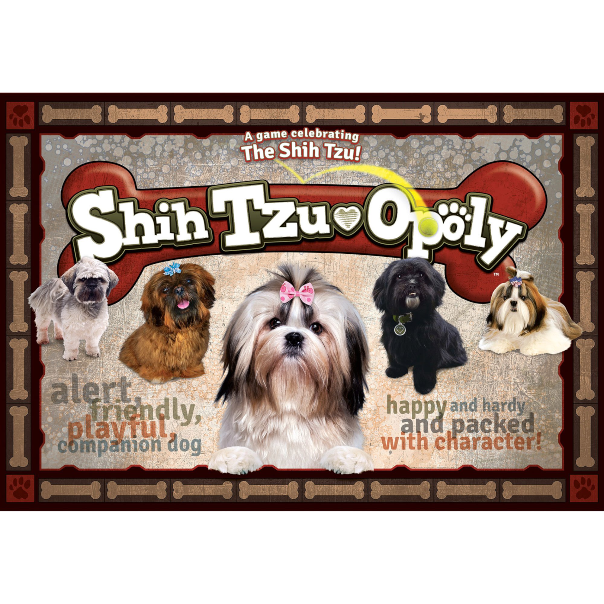 Late For The Sky: Shit-tzu-Opoly - Dog Themed Family Board Game, Opoly-Style Game Night, Traditional Play Or 1 Hr Version, Ages 8+, 2-6 Players Late For The Sky