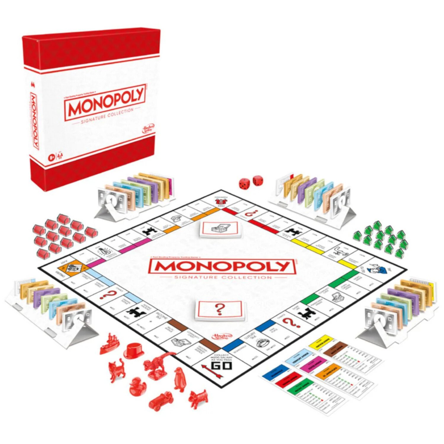 Настольная игра Monopoly Signature Collection, для 2-6 игроков, с 8 уникальными фигурками Hasbro