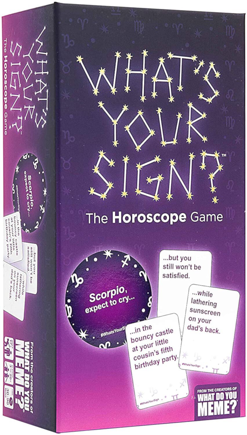 What's Your Sign? the Horoscope Adult Party Game for Astrology Lovers by What Do You Meme? WHAT DO YOU MEME?