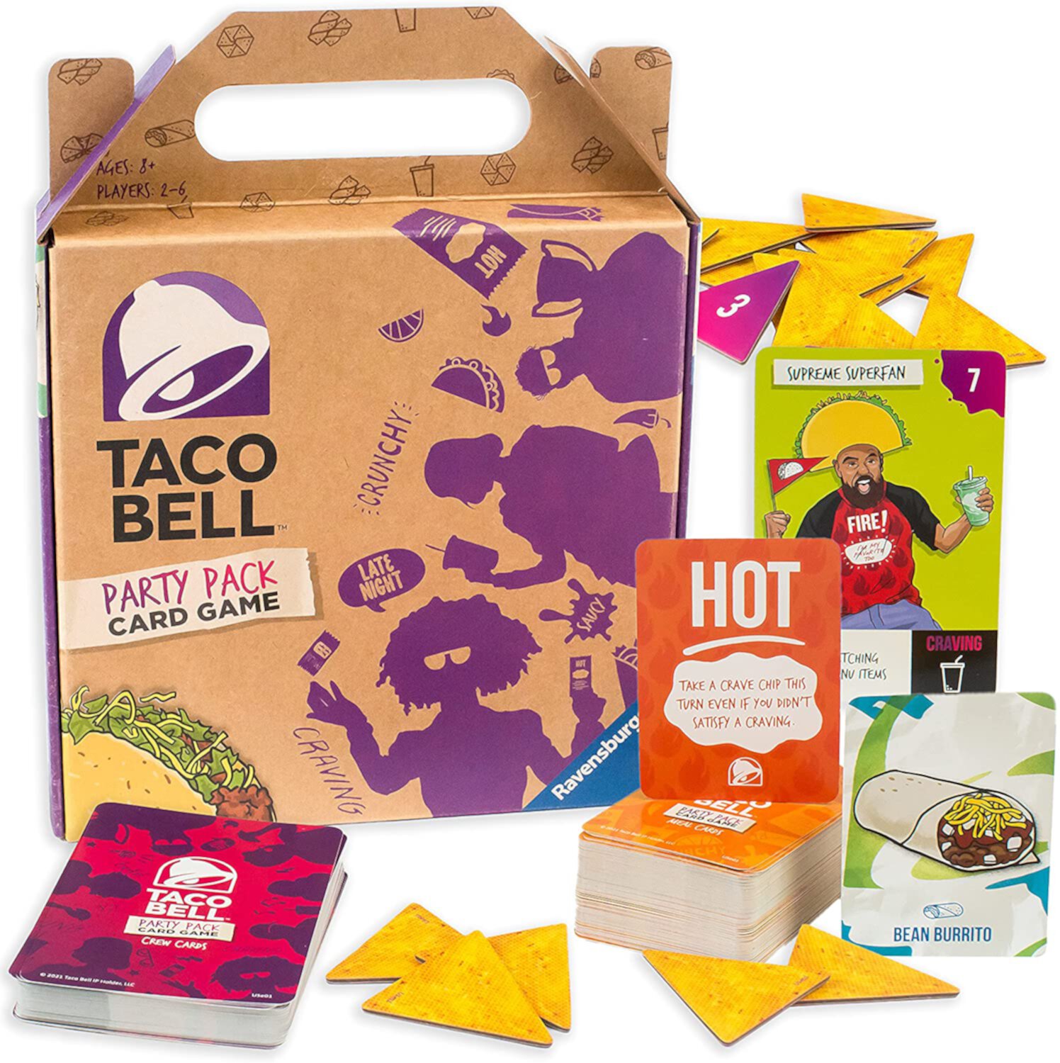 Taco Bell Party Pack Card Game Ravensburger