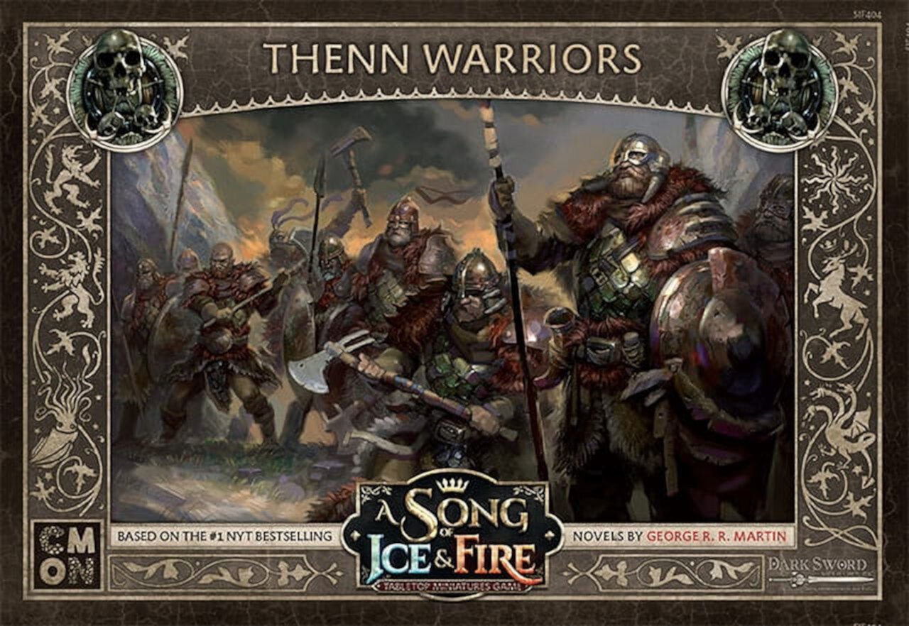 Game of Thrones: A Song of Ice & Fire Free Folk Thenn Warriors CMON