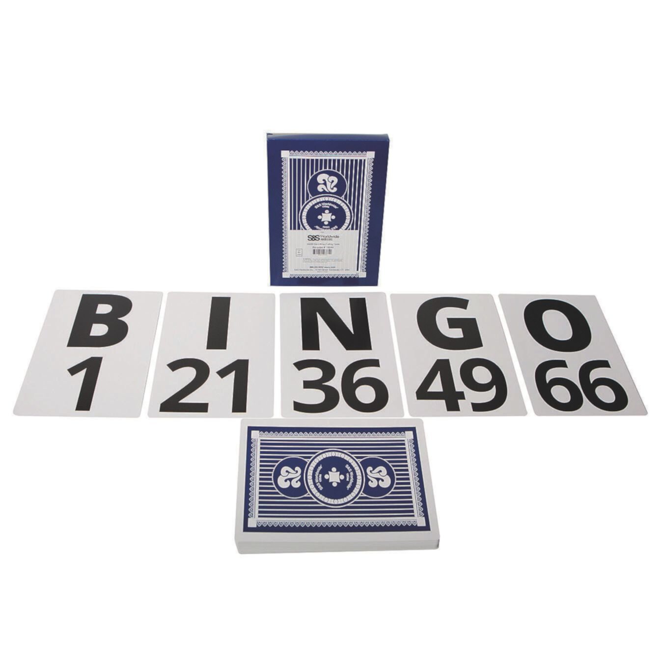 S&S® Giant Bingo Calling Cards S&S