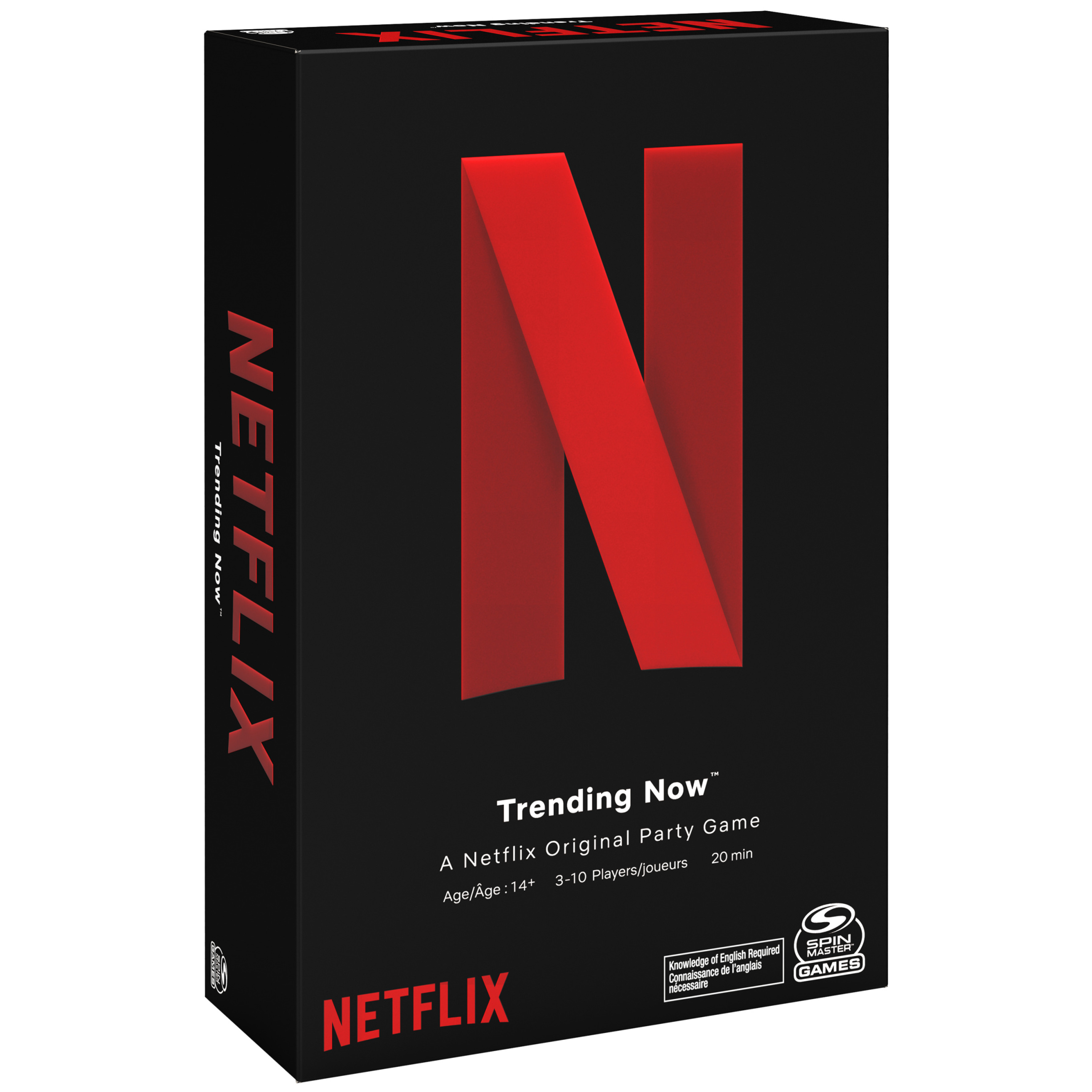 Netflix Trending Now Game, A Netflix Original Party Card Game Spin Master Games