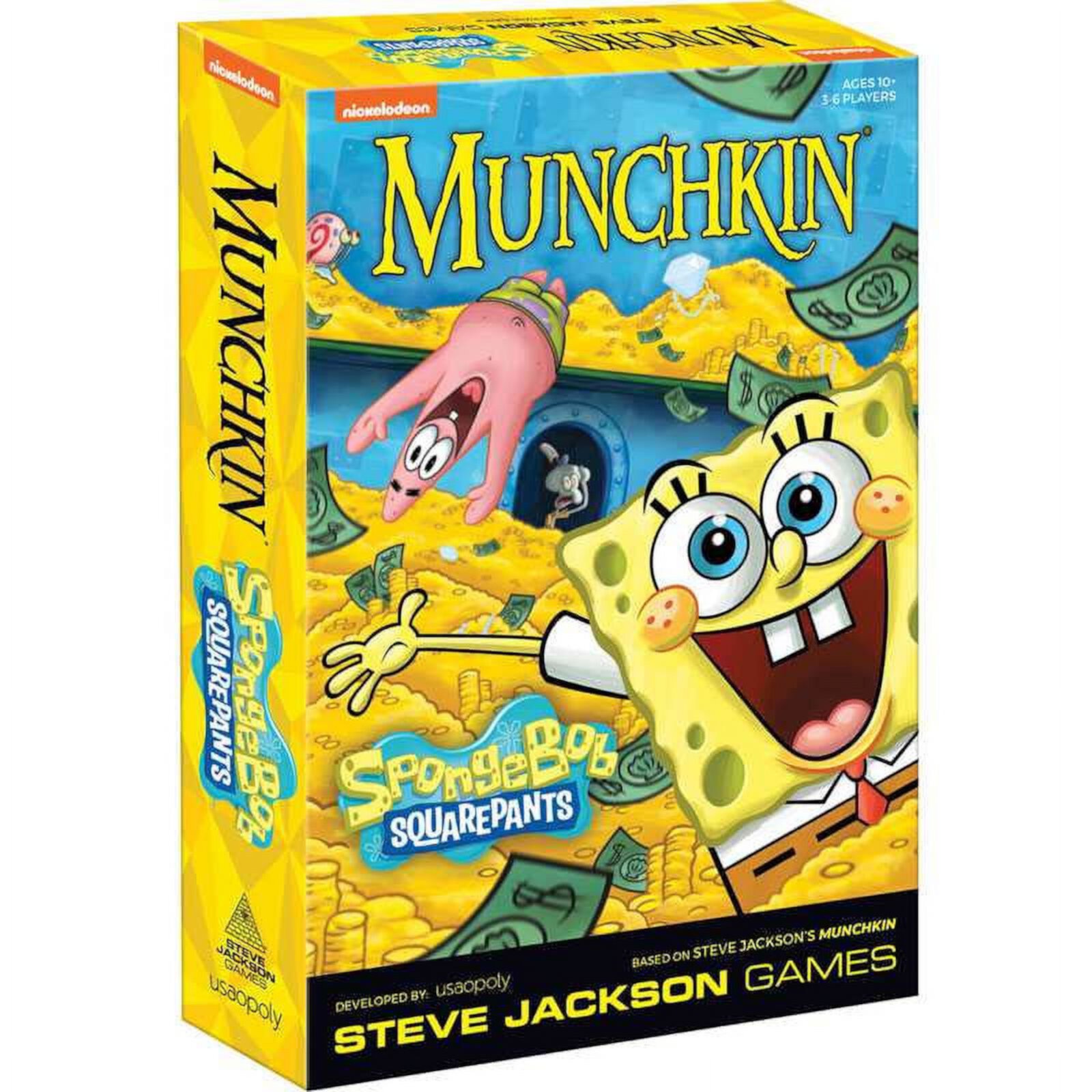 Munchkin SpongeBob Squarepants Card Game USAopoly