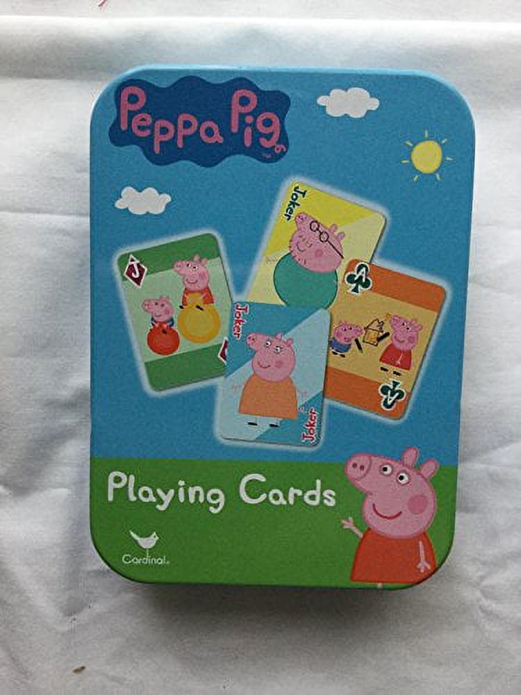 Cardinal Games Peppa Pig Card In Mini Tin Cardinal