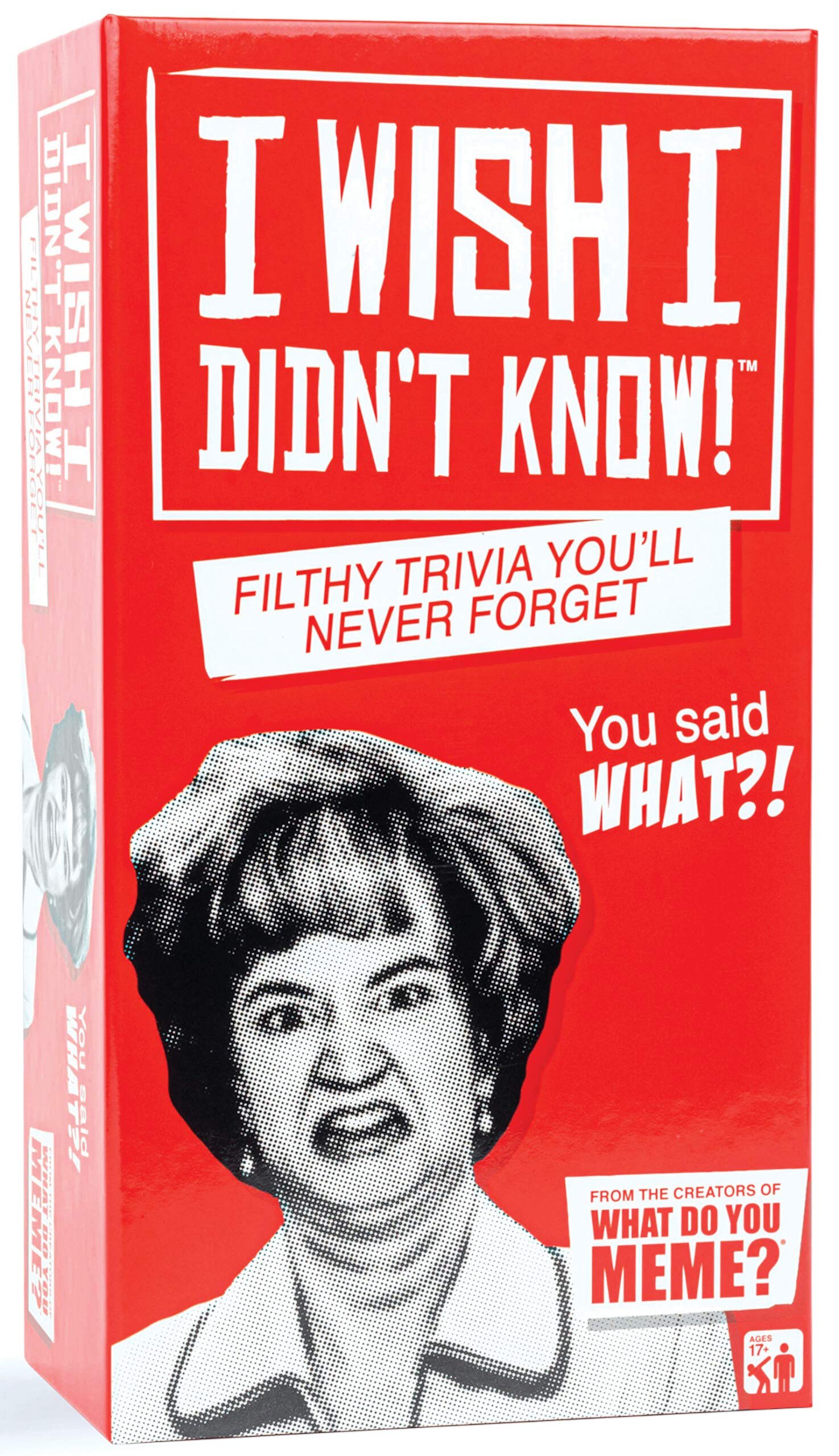 I Wish I Didn't Know! Family Edition - Funny Family Trivia Game by What Do You Meme? Party Game WHAT DO YOU MEME?