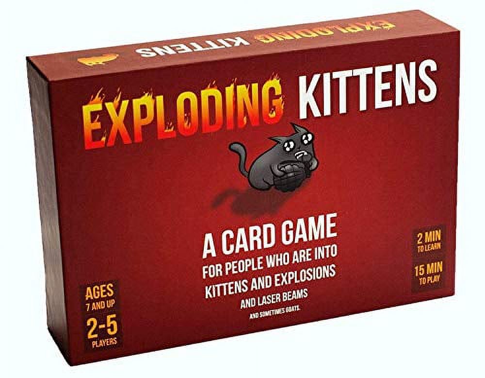 EXPLODING KITTENS Exploding Kittens Card Game Exploding Kittens