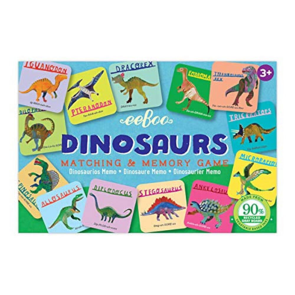 eeBoo Dinosaurs Little Memory and Matching Game Coming soon