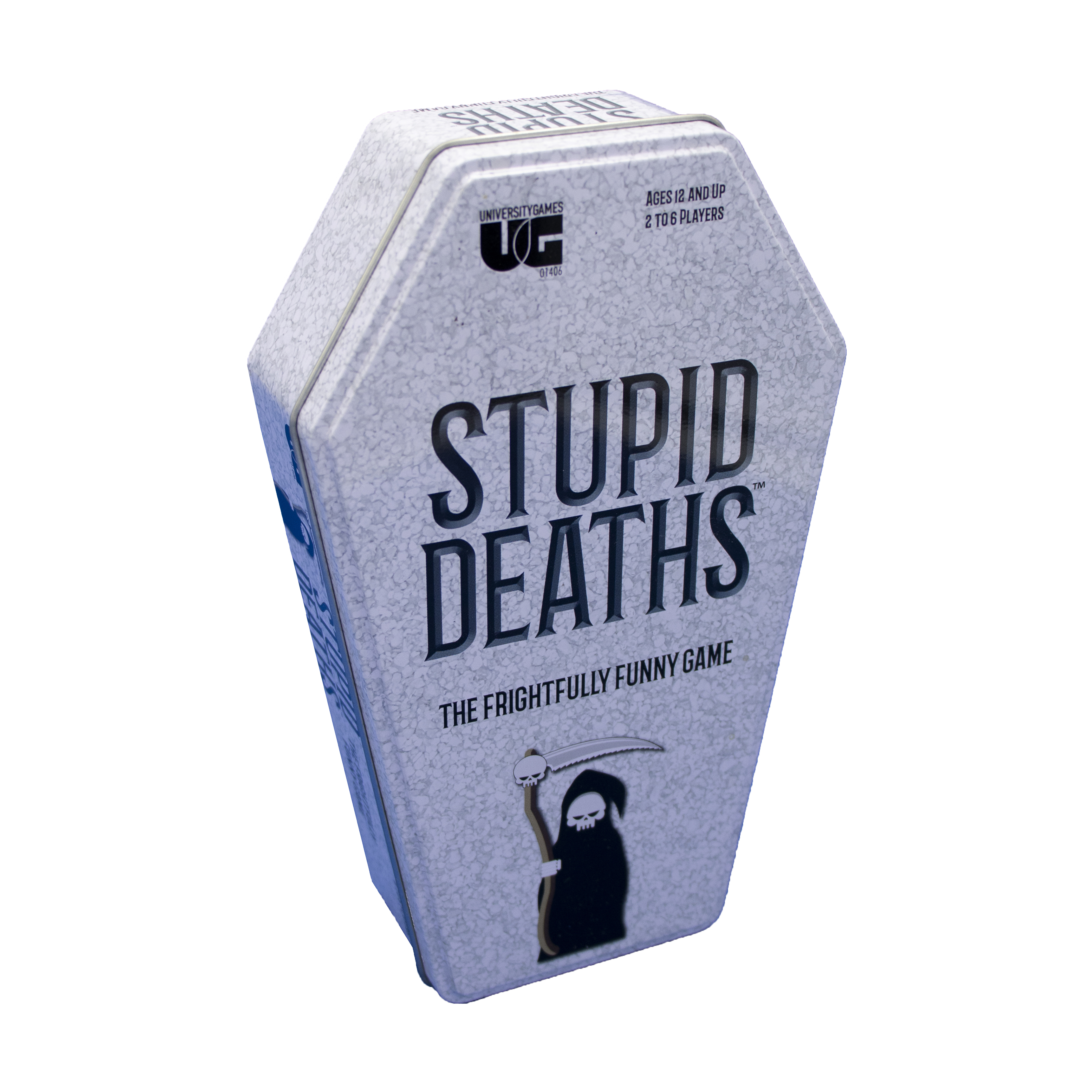 Stupid Deaths Card Game Tin, by University Games University Games