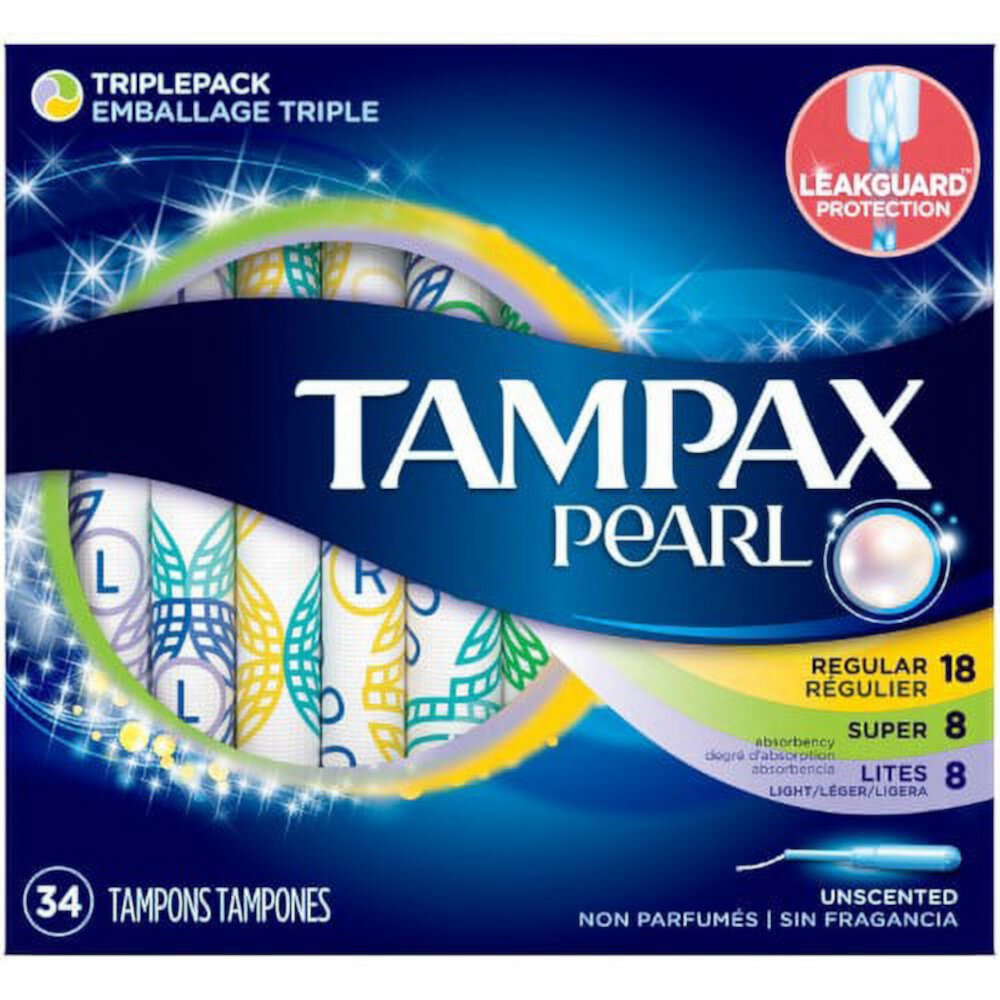 Tampax Pearl Tampons Triplepack Tampax