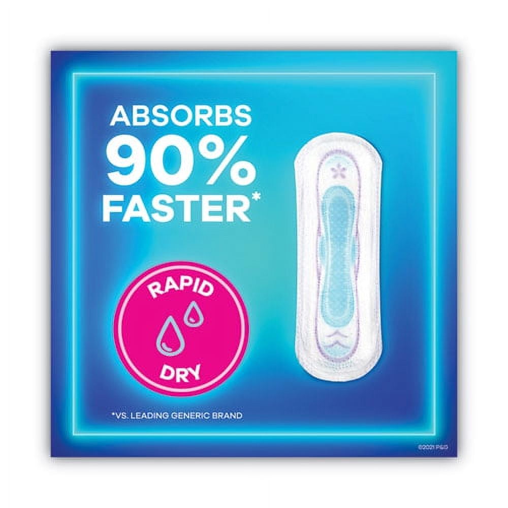 Ultra Thin Pads, Super Long 10 Hour, 40/pack | Bundle of 5 Packs Always